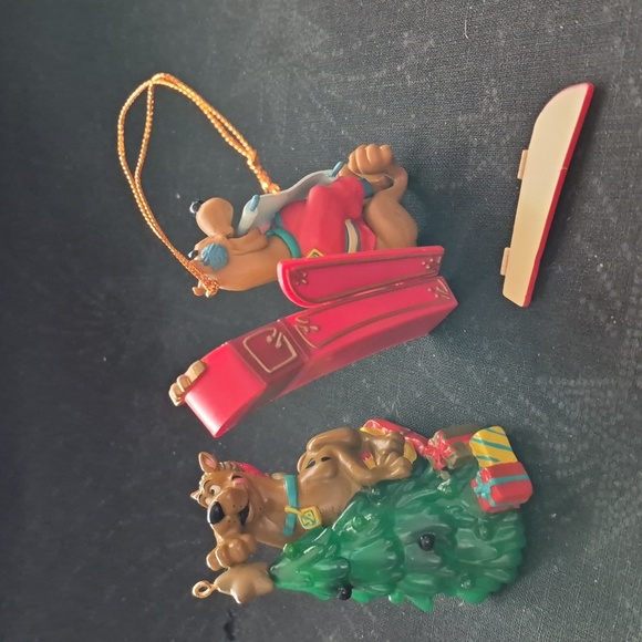 Set of scooby doo christmas ornaments 2000 2001 cartoon network scooby-doo - Picture 4 of 8